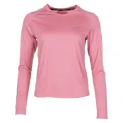 W Nk Miler Top Ls, Rust Pink, M,  Nike