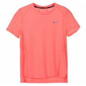 W Nk Miler Top Ss, Crimson Pulse, Xxl,  T-Shirts