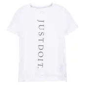 W Nk Miler Top Ss Jdi, White/Black, M,  Nike