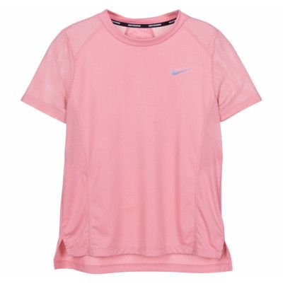 W Nk Miler Top Ss, Rust Pink, Xxl,  T-Shirts