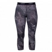 W Nk Mod Floral Camo Capri, Black/White, L,  Nike