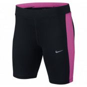 W Nk Pwr Essntl Short 8in, Black/Hot Pink/Hot Pink/Reflec, L,  Shorts