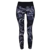 W Nk Pwr Tght Racer Pr, Gunsmoke/Black, S,  Byxor