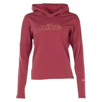 W Nk Top Midlayer Glam 2, Cedar/Metallic Gold, Xxl,  T-Shirts