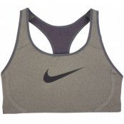 W Nk Victory Shape Bra H.S, Carbon Heather/Dark Grey/Black, L,  Nike