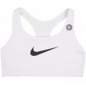 W Nk Victory Shape Bra H.S, White/White/Black, M,  Nike