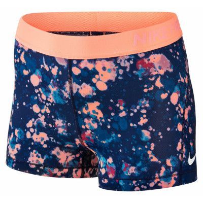 W Np Cl Short 3in Microcosm, Sunset Glow/White, M,  Nike