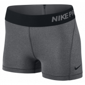 W Np Short 3in, Dark Grey/Htr/Black, M,  Nike