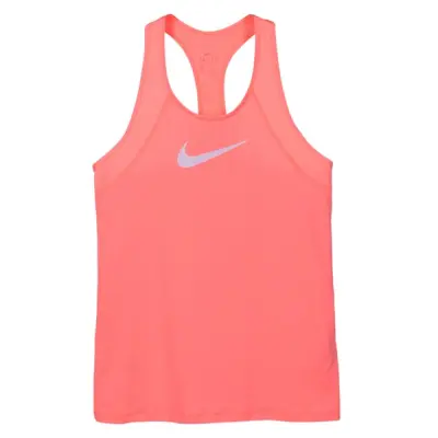 W Np Tank All Over Mesh, Crimson Pulse/White, L,  T-Shirts