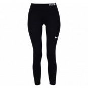 W Np Tght, Black/Black/White, L,  Nike