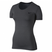 W Np Top Ss, Dark Grey/Htr/Black, Xs,  Nike