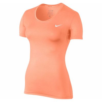 W Np Top Ss, Sunset Glow/White, Xl,  Nike