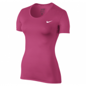 W Np Top Ss, Vivid Pink/White, Xl,  Nike