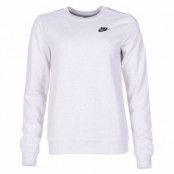 W Nsw Club Crew Flc, Birch Heather/Black, Xxl,  Nike