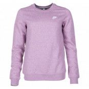 W Nsw Club Crew Flc, Plum Dust/Htr/White, Xxl,  Nike