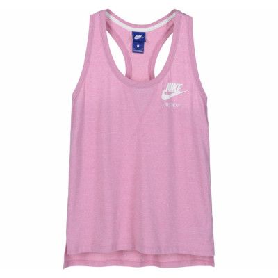 W Nsw Gym Vntg Tank, Elemental Pink/Sail, Xl,  Löpar-Linnen