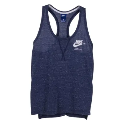 W Nsw Gym Vntg Tank, Obsidian/Sail, S,  Nike