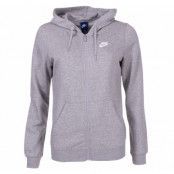 W Nsw Hoodie Fz Flc, Dk Grey Heather/Dk Grey Heathe, M,  Nike