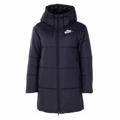 W Nsw Syn Fill Parka Hd, Black/White, Xs,  Nike