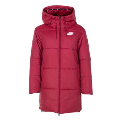 W Nsw Syn Fill Parka Hd, Team Red/White, M,  Vinterjackor