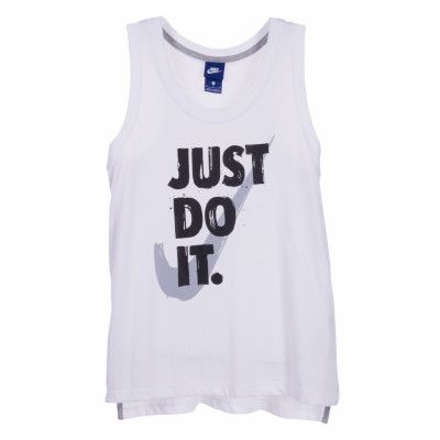 W Nsw Tank Jdi Prep, White/Wolf Grey, Xs,  Nike
