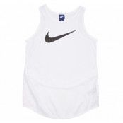 W Nsw Tank Swsh Msh, White/White/Black, Xl, T-Shirts