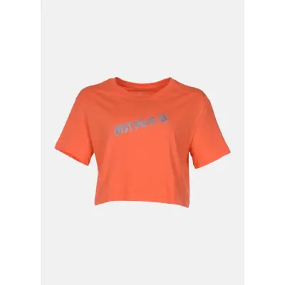 W Nsw Tee Crop Stamp, Turf Orange, Xl,  T-Shirts
