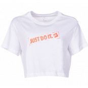 W Nsw Tee Crop Stamp, White, L,  Nike