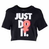 W Nsw Tee Rebel Crop 2, Black, Xs,  Nike