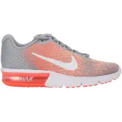 Wmns Nike Air Max Sequent 2, Wolf Grey/White-Bright Mango-S, 39