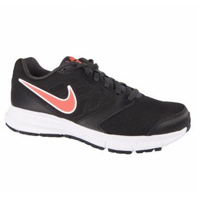 Wmns Nike Downshifter 6, Black/Hyper Punch-Anthracite, 40