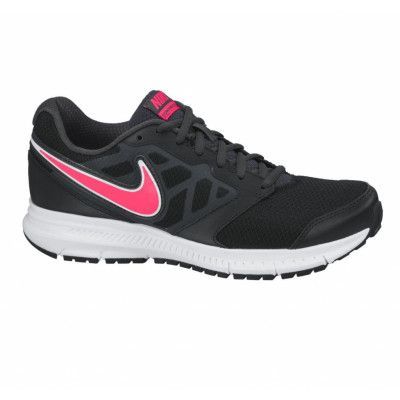 Wmns Nike Downshifter 6 Msl, Black/Hyper Punch-Anthracite, 43