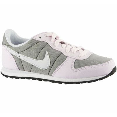 Wmns Nike Genicco Canvas, Black/Pure Platinum-Blchd Llc, 38