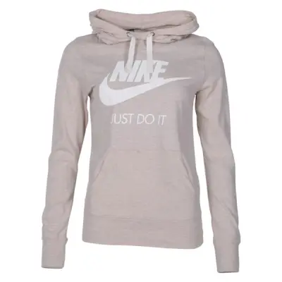 Women's Nike Sportswear Gym Vi, Oatmeal/Sail, S,  Hoodies
