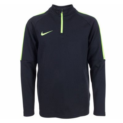 Y Nk Dry Acdmy Dril Top, Black/Electric Green/Electric, Xl,  Nike