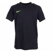 Y Nk Dry Acdmy Top Ss, Black/Electric Green/Electric, M, Nike