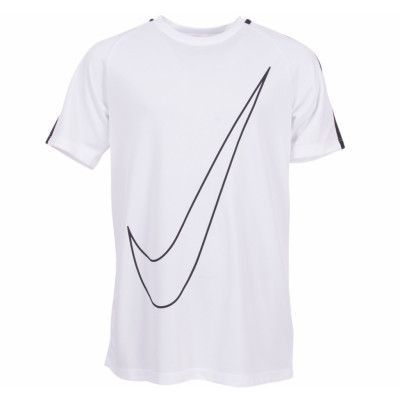 Y Nk Dry Acdmy Top Ss Gx, White/Black/Black, Xs,  T-Shirts