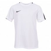 y nk dry acdmy top ss, white/black/black, s,  nike