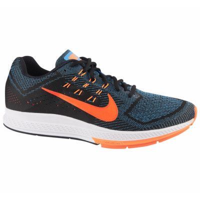 Nike Air Zoom Structure 18, Bl Lgn/Ttl Orng-Blk-Brght Crms, 42