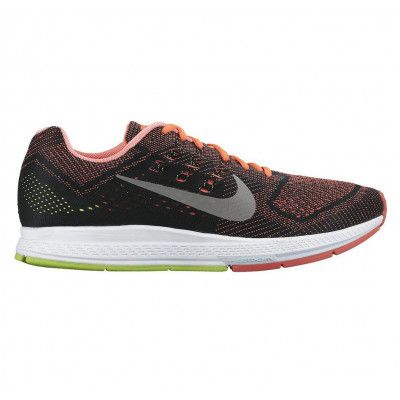 Nike Air Zoom Structure 18, Hot Lava/Mtllc Silver-Vlt-Blk, 41