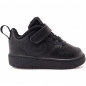 Nike Court Borough Low 2 Baby/, Black/Black-Black, 17
