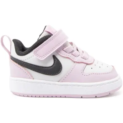 Nike Court Borough Low 2 Baby/, Photon Dust/Off Noir-Iced Lila, 27