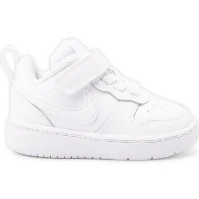 Nike Court Borough Low 2 Baby/, White/White-White, 26