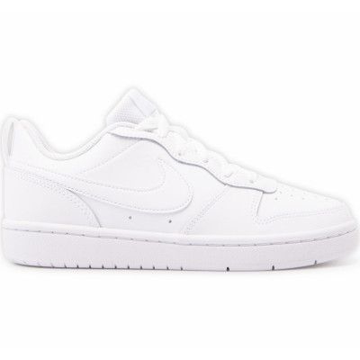 Nike Court Borough Low 2 Big K, White/White-White, 38.5