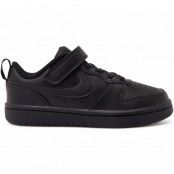 Nike Court Borough Low 2 Littl, Black/Black-Black, 31