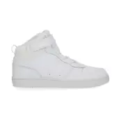 Nike Court Borough Mid 2 Littl, White/White-White, 34
