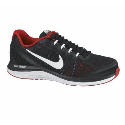 Nike Dual Fusion Run 3 Msl, Black/White-University Red, 45