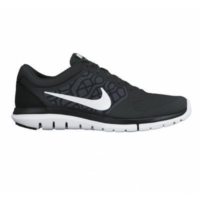 Nike Flex 2015 Rn, Black/White, 46