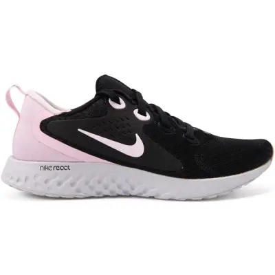 Nike Legend React Women's Runn, Black/Pink Foam -Vast Grey, 37,5
