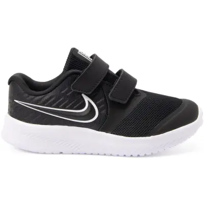 Nike Star Runner 2 Baby/Toddle, Black/White-Black-Volt, 27